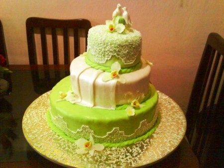 Tarta Verde Pistacho