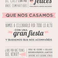 Invitación Boda