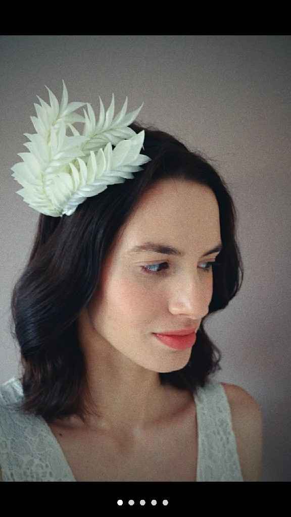 Tocado boda distinto - 1