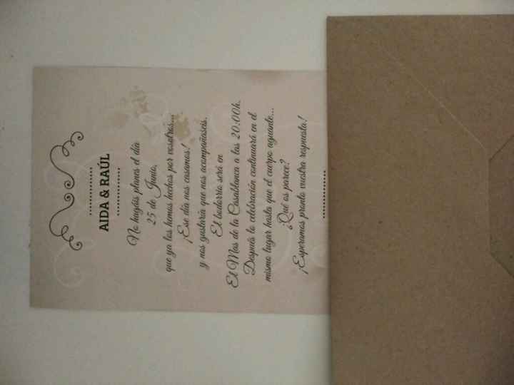 Ya tenemos nuestras invitaciones!!!! - 3