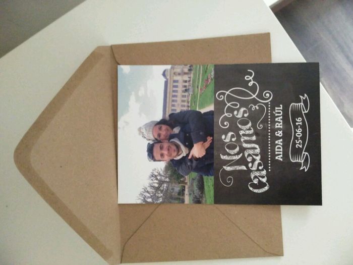 Ya tenemos nuestras invitaciones!!!! - 2