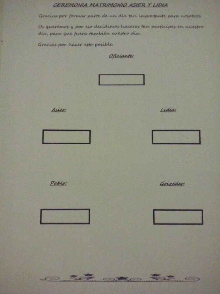 Regalo a los testigos - 1