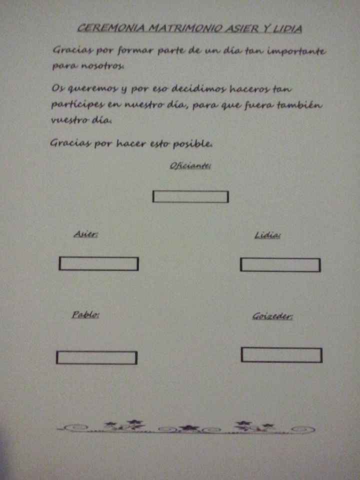 Regalo a los testigos - 1