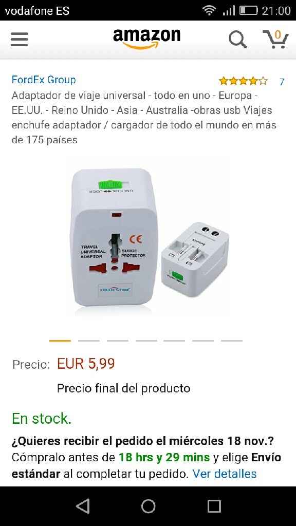 Ya tenemos nuestra luna de miel!! - 1