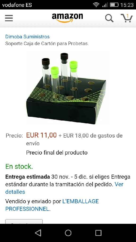 Ideas: bodas químicas - 1