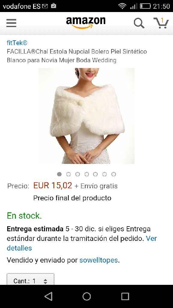 Ya ha llegado mi estola! - 1
