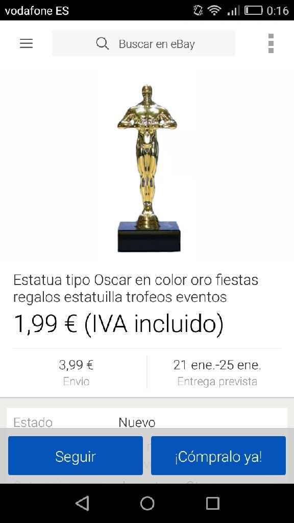 Estatuillas oscars - 1