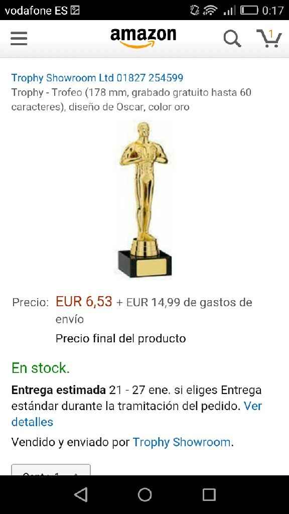 Estatuillas oscars - 2