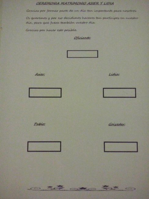 Regalo a los testigos - 1