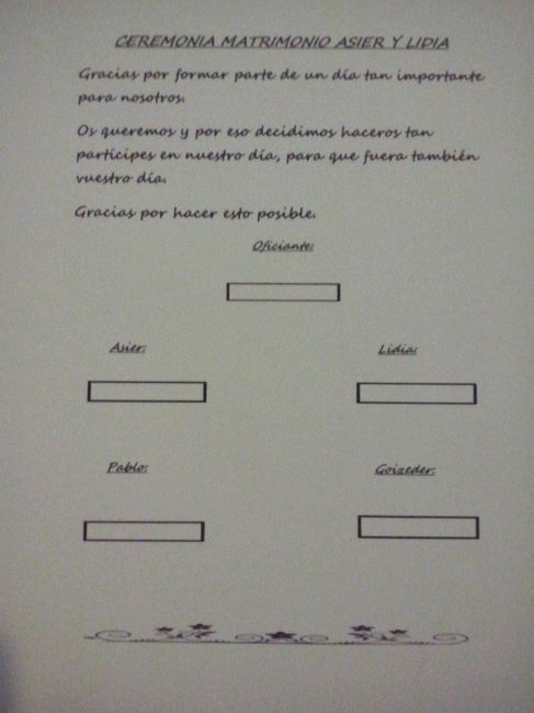 Regalo a los testigos - 1