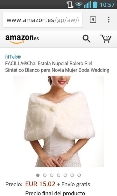 Novias de invierno ¿qué lleváis de abrigo? - 1