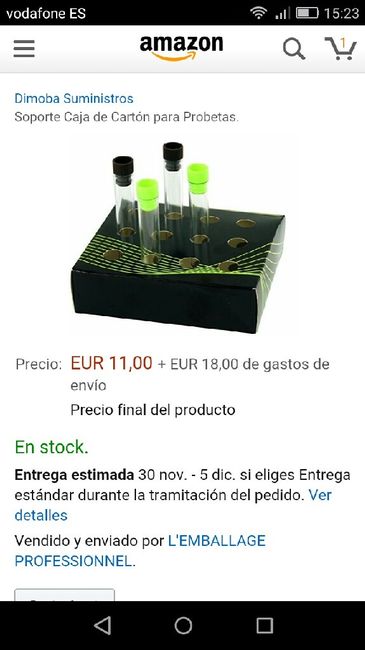 Ideas: bodas químicas - 1
