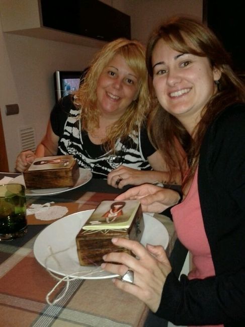 Sopar amb les dames d'honor!