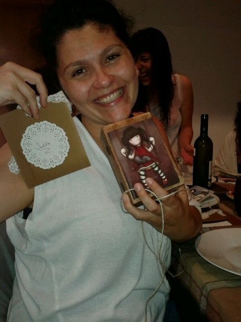Sopar amb les dames d'honor!