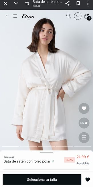 Bata de novia para invierno 1