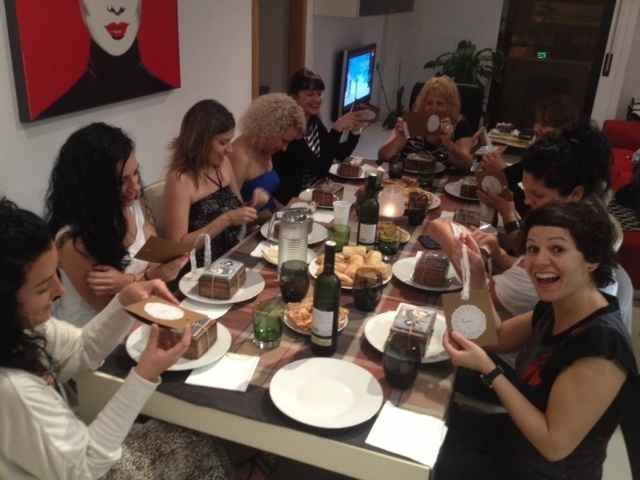 Sopar amb les dames d'honor!