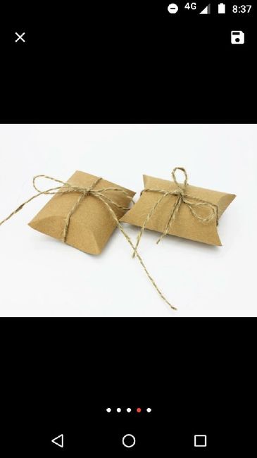 Bolsitas de organza redondas para arroz - 1