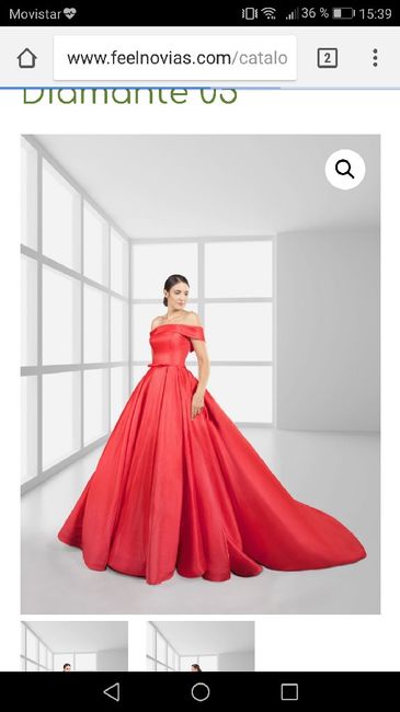  Vestidos con color, no al blanco - 1