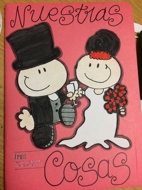 Agenda de la novia. - 1