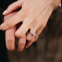 Anillos de casados y prometida