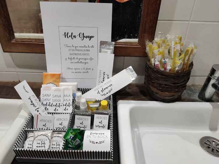 ¿Darías como detalle de boda un Kit de superviviencia? - 1