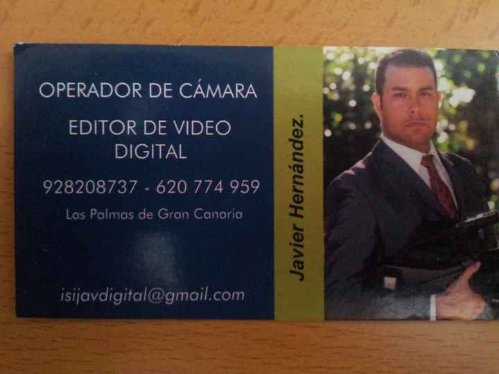 Nesesito alguien para mia video para la boda - 1