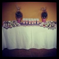 Mesa a falta de peceras con chuches