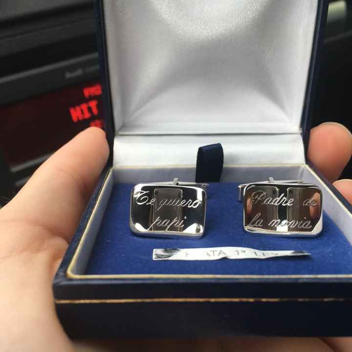 Gemelos plata personalizados - 1