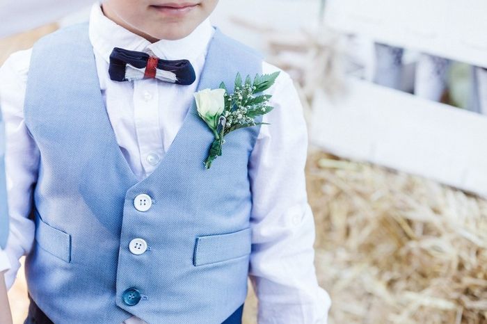4 estilos diferentes para los más pequeños según vuestro estilo de boda 💍 4