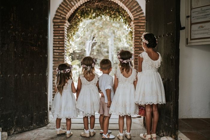 4 estilos diferentes para los más pequeños según vuestro estilo de boda 💍 1