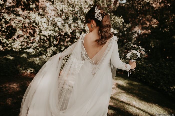 Vestidos de novia con manga 👗 1