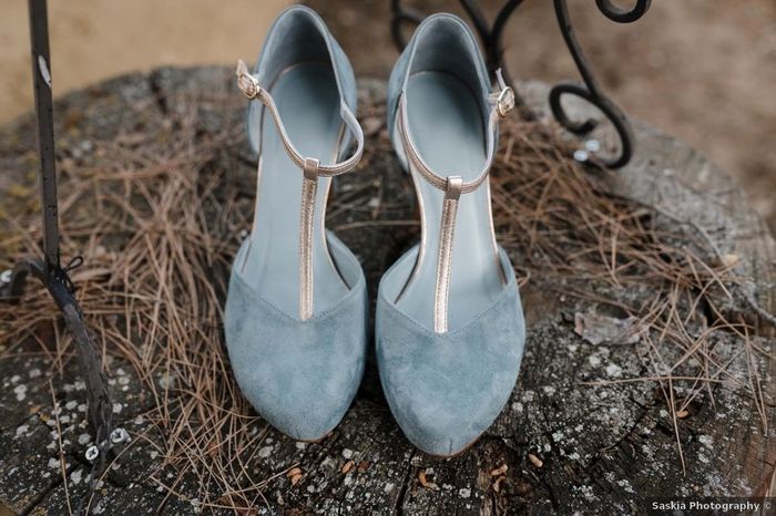 ¿Podrían ser estos zapatos tu "algo" azul? 👠 1