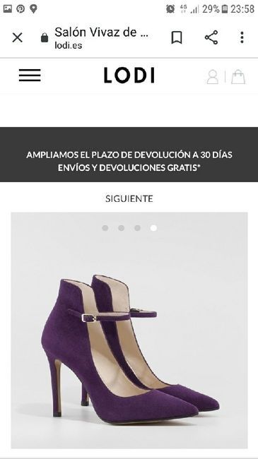 Zapatos Vivaz violet de Lodi 1