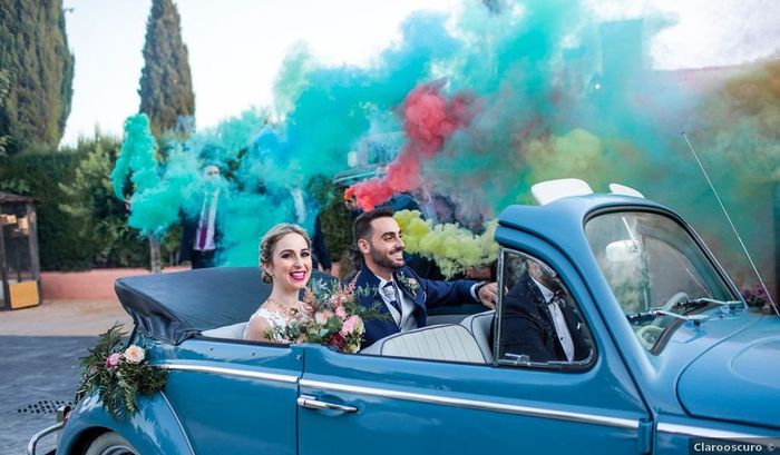 ¿De qué color será vuestro coche de bodas? 1