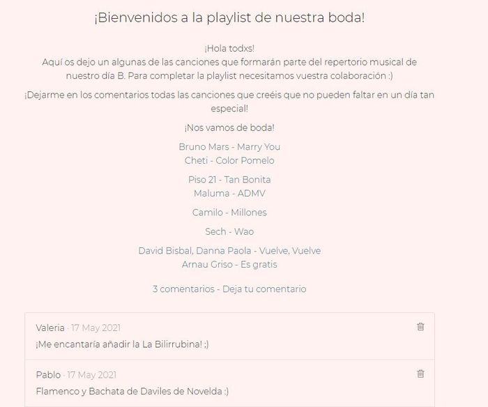 ¡Pídeles que te ayuden a elaborar la playlist de la boda! 🎵 - 2