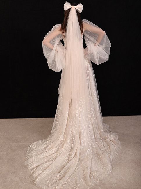 ¡Conoce la última tendencia en velos de novia! - 1