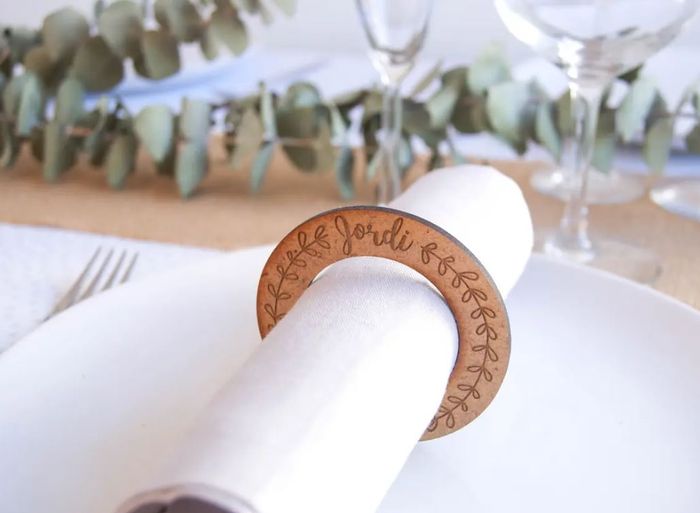 ¡Nombres de madera para invitados! - 1
