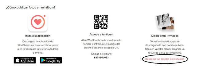 Tarjetas wedshoots 1