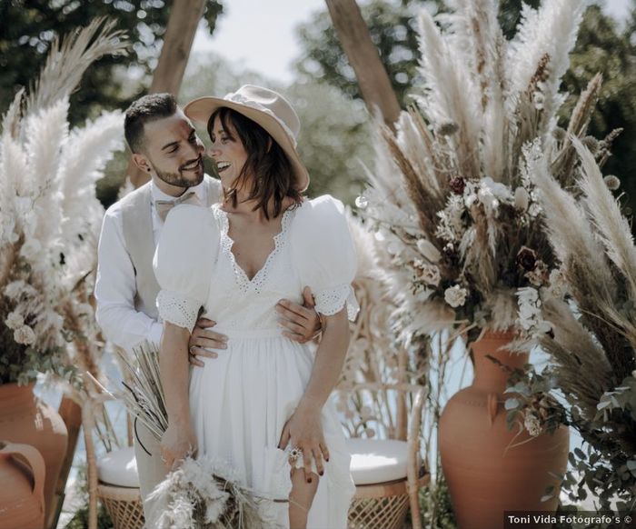 ¡Inspiraciones para un casamiento Boho chic! 😍 1