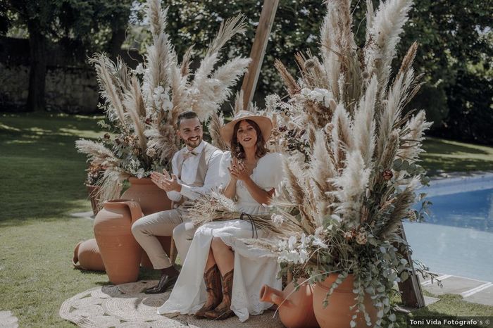 ¡Inspiraciones para un casamiento Boho chic! 😍 3