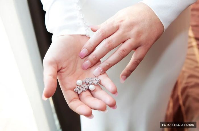¿Crees en la superstición de las perlas para novias? 1