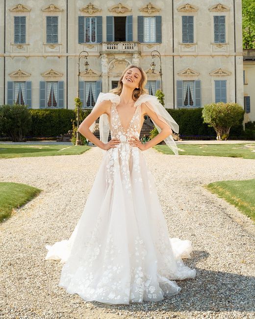 Vestido de novia con transparencias, ¿te atreves? 😏 2