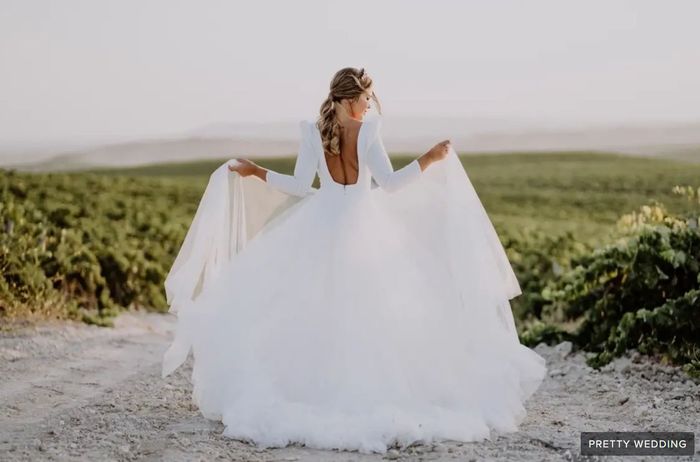 ¿De qué tela va a ser tu vestido de novia? 1