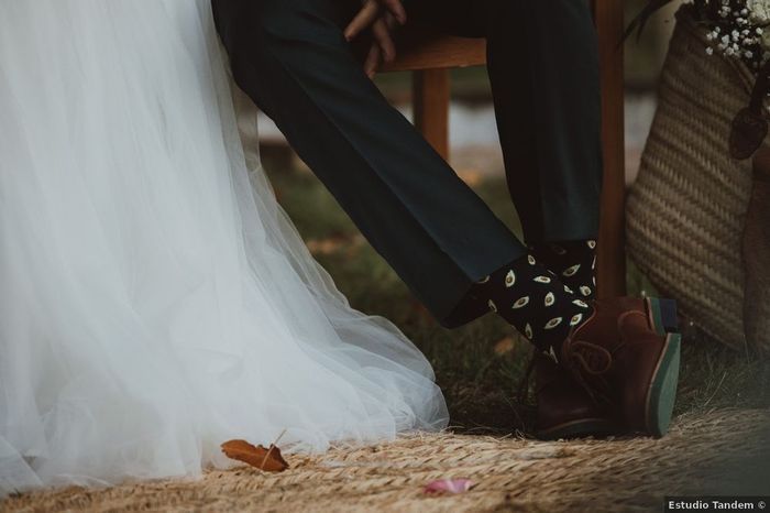 ¡Calcetines originales para novios! 🧦 3