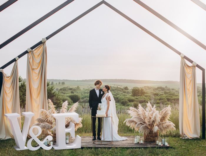 ¿Decoraréis vuestra boda con letras gigantes? 1