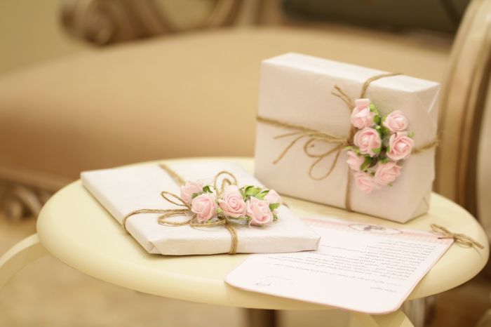 ¿Qué regalos te gustaría recibir por tu boda? 1