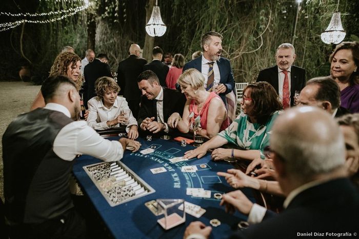 ¿Incluiríais un pequeño casino en vuestra boda? 😏 2