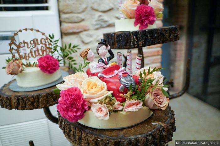 6 tartas de boda con flores: ¿con cuál te quedas? 2