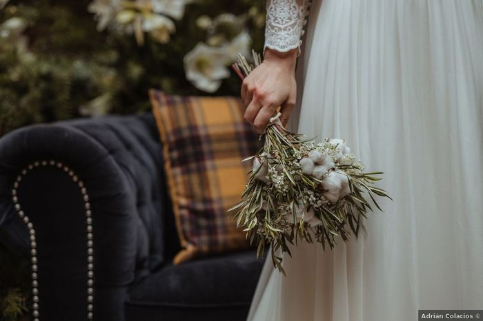 Ramos de novia para bodas de invierno 💐 2