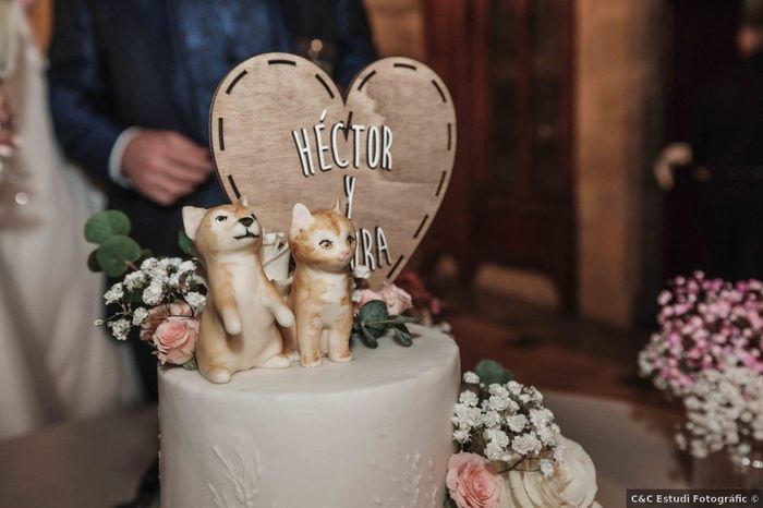 ¡5 'toppers' divertidos para tu boda! 🍰 4